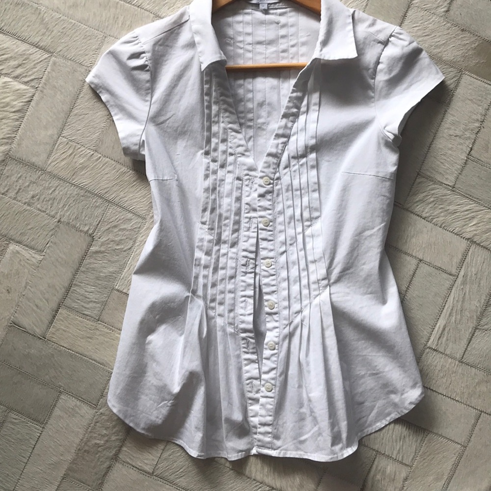 Very Structured Cotton Blouse - image 1